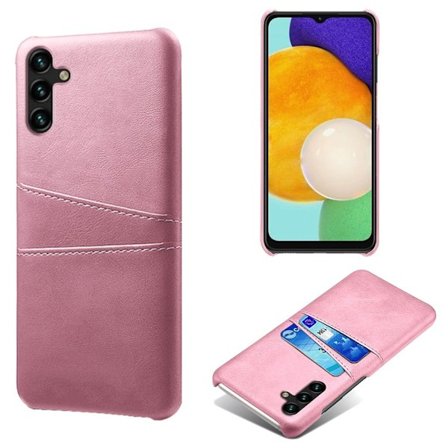 Dual Card Etui Samsung Galaxy A14 - Rose Gull