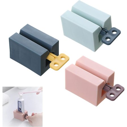 Tandkräm Tubklämma Rulle För Kosmetisk Kräm Lotion Tandkräm 3 Färger