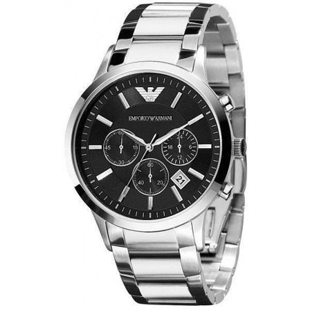 EMPORIO ARMANI Armbandsur AR2434 - Herr - Kvarts - Analog - Stål - Silver