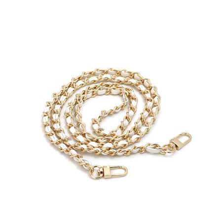 Metallväskekedja 120CM Axelremsväska Ersättningskedja Kedja för Damväskor