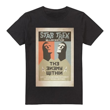 Star Trek Herr The Original Series Avsnitt 5 T-Shirt XXL Svart