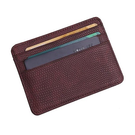 Enkel korthållare med fönster - Flera färgval