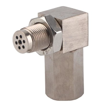 90 Graders Bil Syresensor Spacer CEL Bung Fix Check Engine Light M18x1.5 Katalysator