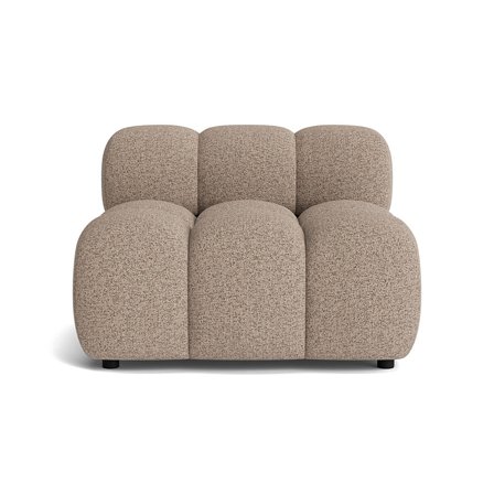 Puffy 1 personers modul - Puente Greige - 95x95x64 - Sofa