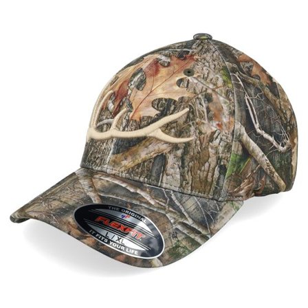 Hunter - Camo flexfit Keps - Elk Antler 3d True Timber Kanati Camo Flexfit @ Hatstore