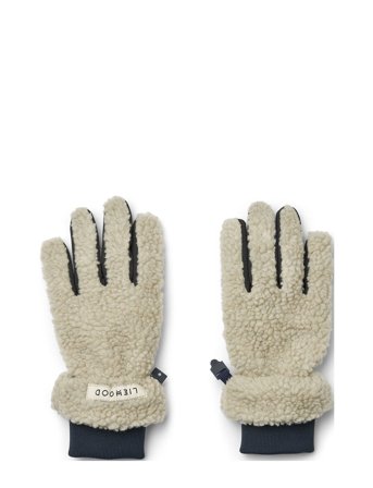 Liewood Demi Pile Gloves - Cream - 5/7Y