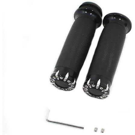 Motorcykelhandtag 1" 25mm CNC Styrehandtag Passar Harley Sportster Touring Dyna Softail Custom