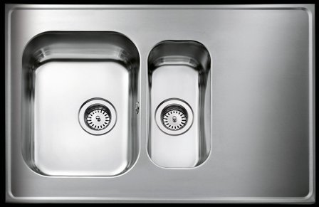 Intra Atlantic AG1220V-KV Diskbänk 1220 mm 1220x600 mm, Kök