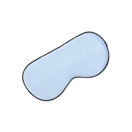 Silke Sovemaske kompatibelt med - Justerbar, Blød Glat Overflade, Fuldt Mørklægning Til Rejse & Søvn Blue