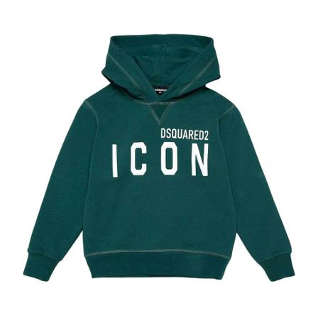 Dsquared2 Hoodies Grøn, Herre, Størrelse: 164 CM
