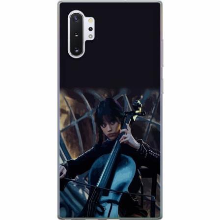 Samsung Galaxy Note10+ Genomskinligt Skal Wednesday Addams