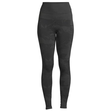 Casall Women's Botanical Seamless Tights Women workout trousers Blue S