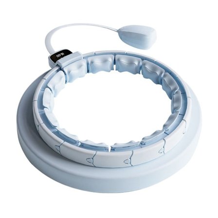 Smart Fitness Hoop, Stille Hula Hoop Vekttap, med Smart Teller,