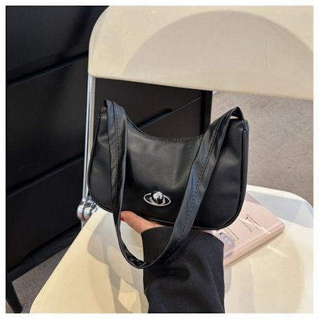 Olkalaukku Kainalolaukku MUSTA