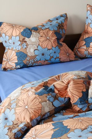 Jotex - Bold Putetrekk Brun/multi - FIORI - Kjøp Putevar hos Jotex