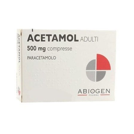 Acetamol Adulti 20 Compresse 500mg