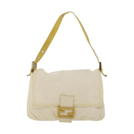 Fendi Vintage, Shoulder Bags Beige, Dames, Maat:ONE Size
