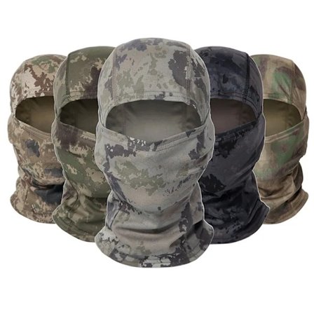 Full Face Tactical Camouflage Balaclava Mask Ski Bike Cycling Army Hunting Scarf Multicam Military Airsoft Cap Men Head Cover qd