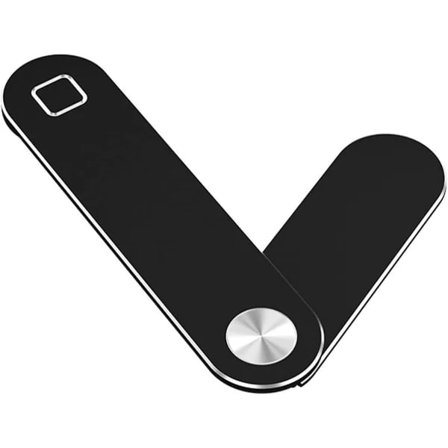 Magnetisk telefonholder for laptop, justerbart laptopstativ, sidemonteringsklemme