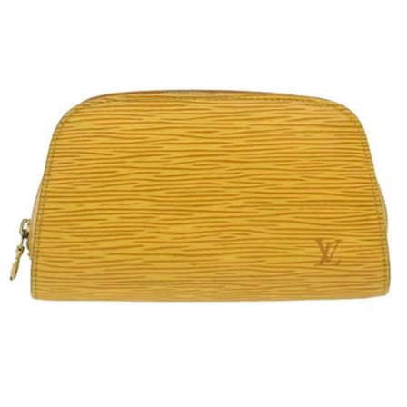 Louis Vuitton Vintage, Pre-owned Leather pouches Geel, Dames, Maat:ONE Size