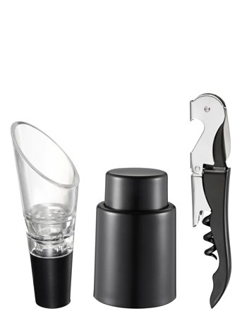 Wine Set Vivia Black Dorre