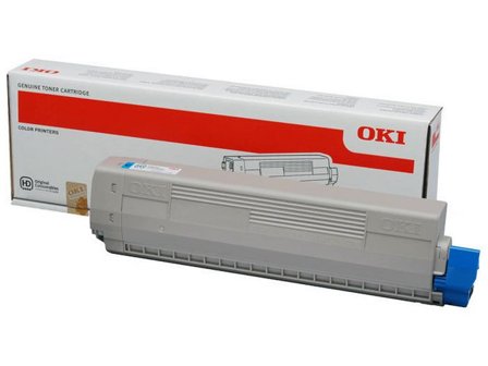 OKI Toner 46443104 Cyan - Lyreco - Toner och bläck - Tonerkassetter - Toner OKI