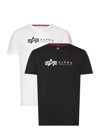 Alpha Industries Alpha Label T-Shirt 2 Pack - Multi/patterned - L