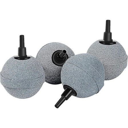 2 tums luftsten för damm, akvarium luftsten, långvarig syresättare syrediffusor luftsten 4-pack
