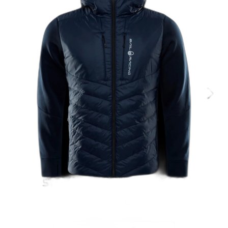 Mörk marinblå Spray Hybrid Jacket från Sail Racing