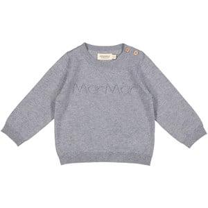 Kids - MarMar Copenhagen Branded Jumper Feather Blue 74 cm - Jumpers and knitwear - 74 cm - Blue