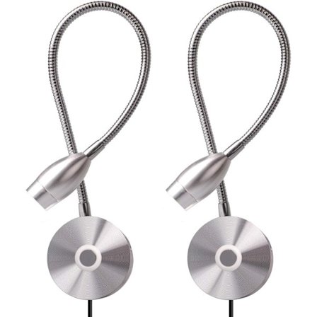 Dæmpbar Læselampe, Natbordslæselampe Vægmonteret Lys Enkel