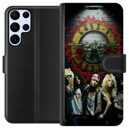 Kompatibelt Plånboksfodral till Samsung Samsung Galaxy S24 Ultra Guns N Roses Rock Musik Band