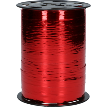 GAVEBÅND METALLISK RØD