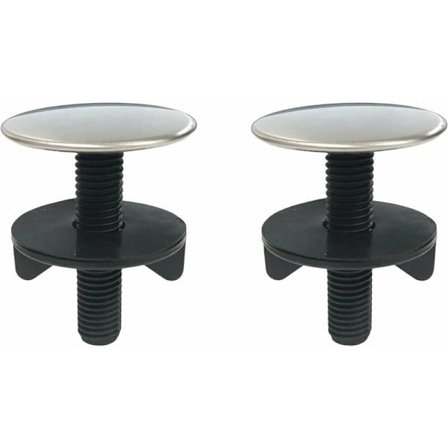 2 st Kitchen Sink Faucet Hole Cover Deck Plate Kranhålsöverdrag Borstad