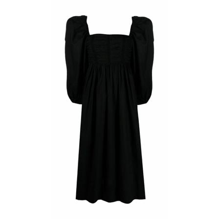 Ulla Johnson, Midi Dresses Czarny, Kobieta, Rozmiar: 2XS