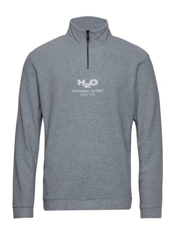 H2O Blåvand Ii Fleece Half Zip - Grey - S