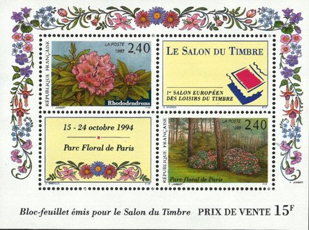 Frankrig 1993 - Miniark YT 15 - Postfrisk