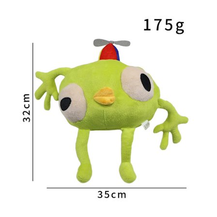 Uutuus: PEAK Scout -pehmolelu (vihreä lentokala)