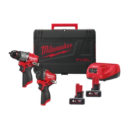 Milwaukee FPP2X2-402X Verktøypakke med batteri og lader, Maskiner