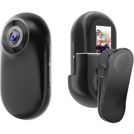 Uusin malli 2025 Mini Body Camera Puettava Action Body Cam HD 1080P Peukalon kokoinen Hands Free Videotallennus Kehoon puettava kamera Kannettava 