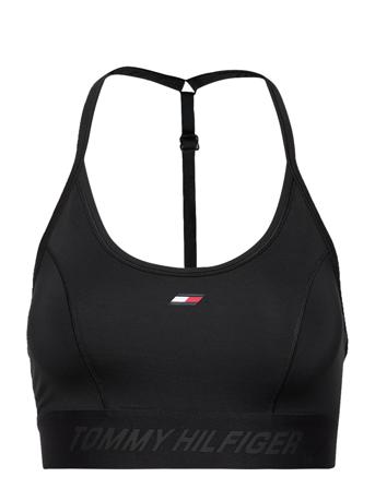 Lt Intensity Essential Strap Bra Lingerie Bras & Tops Sports Bras - ALL Svart Tommy Sport*Betinget Tilbud