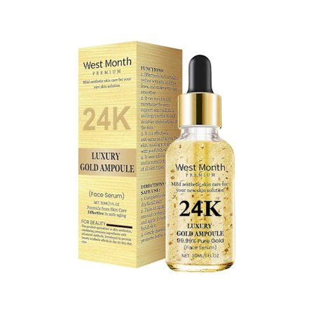 24K Gull Hudpleie Essens