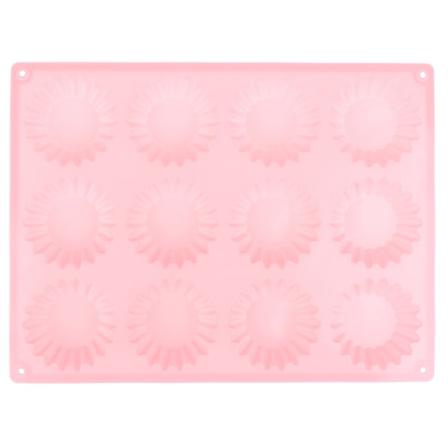 1st 12-håls Multi-grid Rund Silikon Muffin Cup Form Bakning T