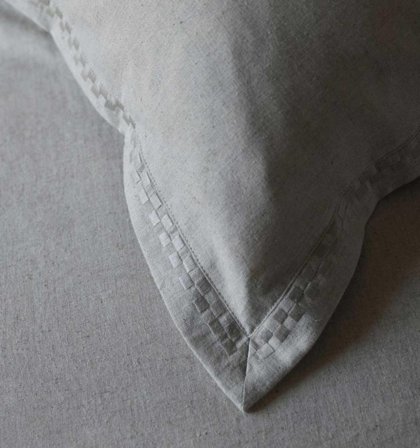 Halvor Bakke Trae Sengesett Lin Beige 200x220