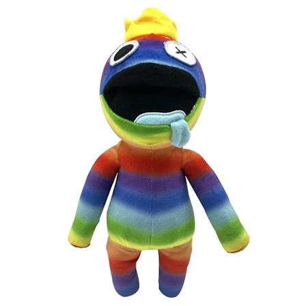 Kauhupeli Rainbow Friends Night Plush, Rainbow Friends -pehmot lelu faneille, täytetty eläin pehmolelu lahja pojille ja tytöille