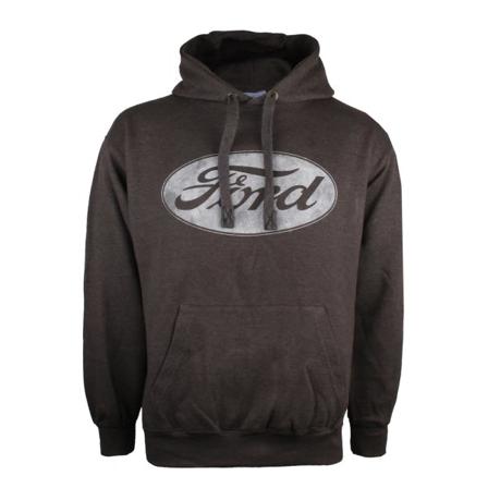 Ford Logo Hoodie S Charcoal För Män