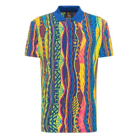 Carlo Colucci Polo Shirt Blå, Herre