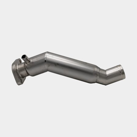 Coude d’échappement, inox Uni, pour Volvo Penta MD5