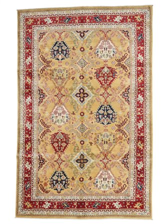 195X293 Dywan Orientalny Kazak Fine (Wełna, )