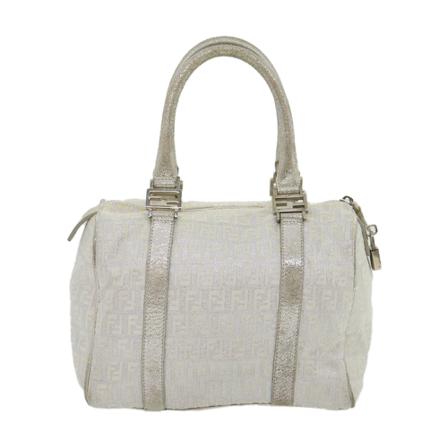Fendi Vintage HandTass , Grijs , Dames , Maat: ONE Size Vintage Tassen